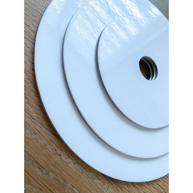 Cake Board 3mm Ø 25 cm met gat CM