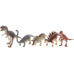 5x Plastic Dinosaurussen...